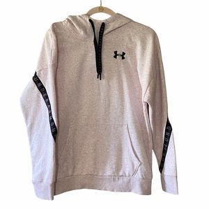 Under Armour Hoodie Pink Heathered Small